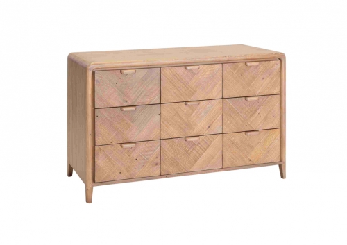 Howsham Reclaimed 9 Drawer Chest