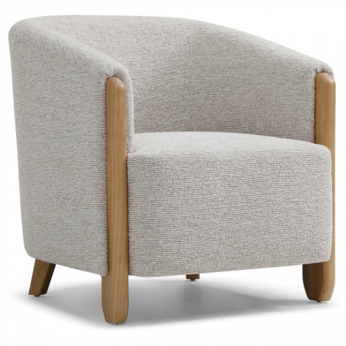 Alice Fabric Accent Chair - Natural