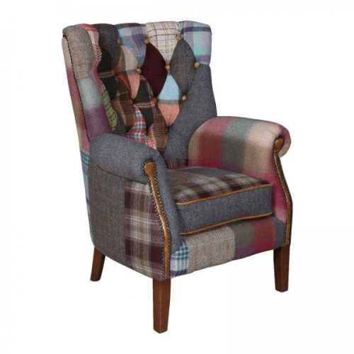 Heritage Patchwork Harding  Armchair