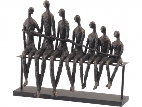 Bench Family Sculpture