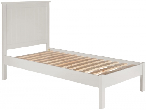 Ascot Grey 3'0 Single Panelled Bed