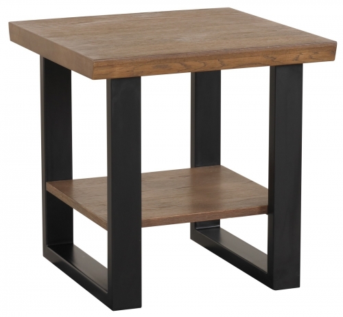 Hamden Industrial Lamp Table