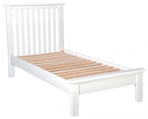 Hereford White 3'0 Single Bed