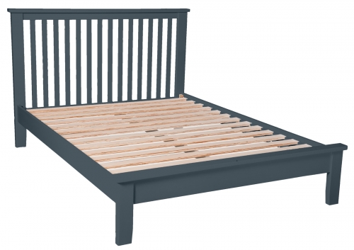 Hereford Blue 4'6 Double Bed