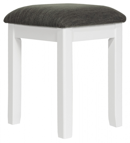 Hereford White Stool