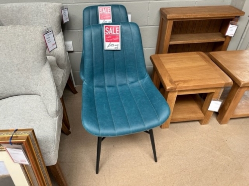 Compton Vintage Blue Dining Chair