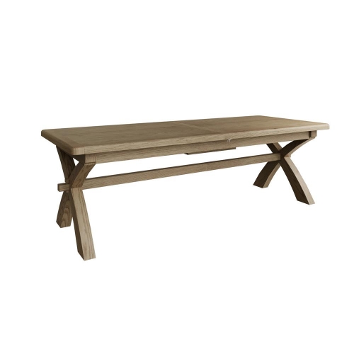 Milby Oak 2.5m Cross Legged Dining Table