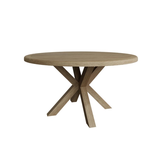 Milby Oak Large Round Table