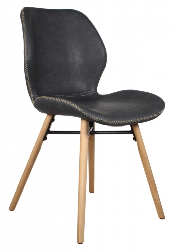 Stockholm Dining Chair- Dark Grey