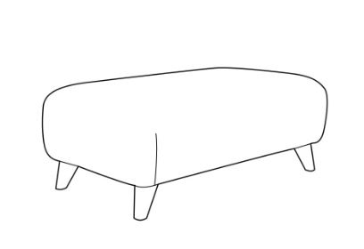 Sinderby Fabric Footstool