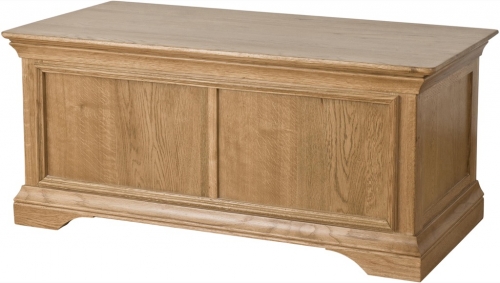 Rochelle French Oak Blanket Box