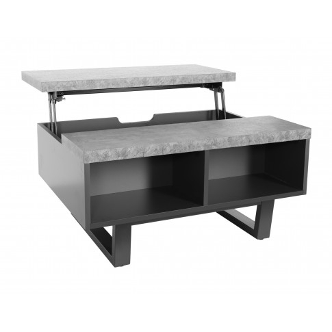 Telford Industrial Stone Effect Storage Coffee Table