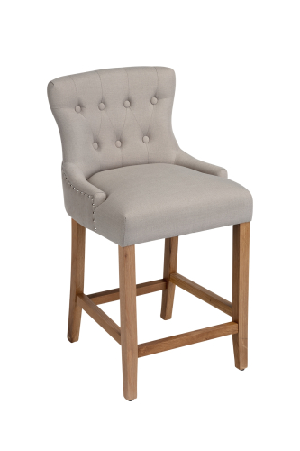 Belgravia Bar Stool- Almond