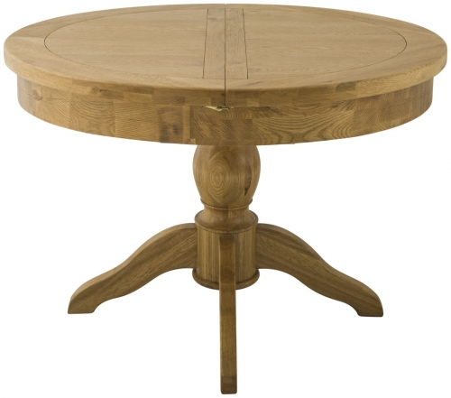 Brompton Grand Oak Round Extending Table