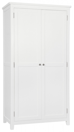 Hereford White 2 Door Wardrobe