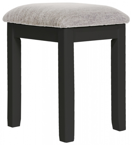 Hereford Charcoal Dressing Table Stool