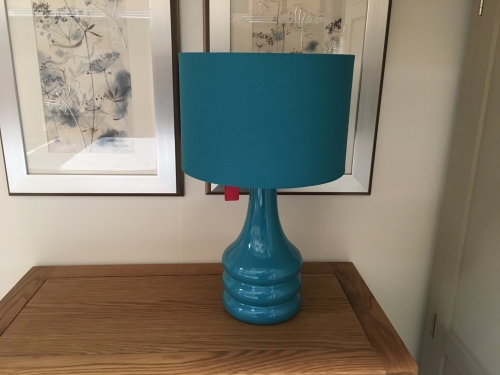 Teal Lamp