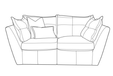 Jasper Mix 2 Seat Sofa