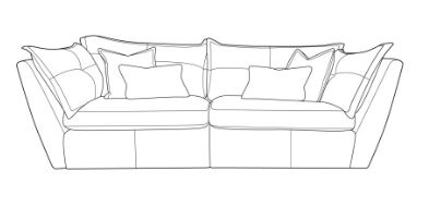 Jasper Mix 4 Seat Sofa