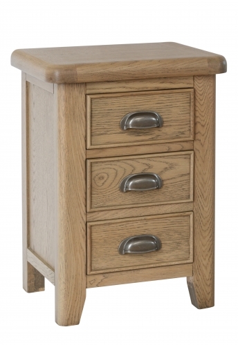 Milby Oak Large Bedside Cabinet