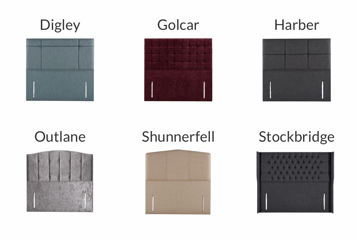 Floor Standing Headboard 6ft Super King Size, Furniture Traders of Thirsk