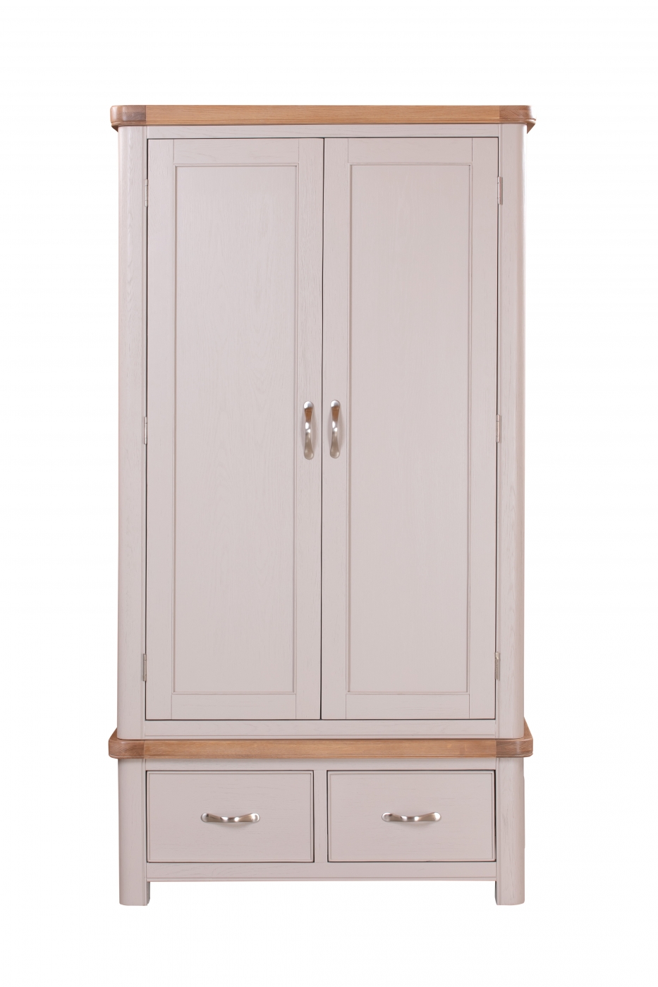 Brooklyn rustic oak single wardrobe