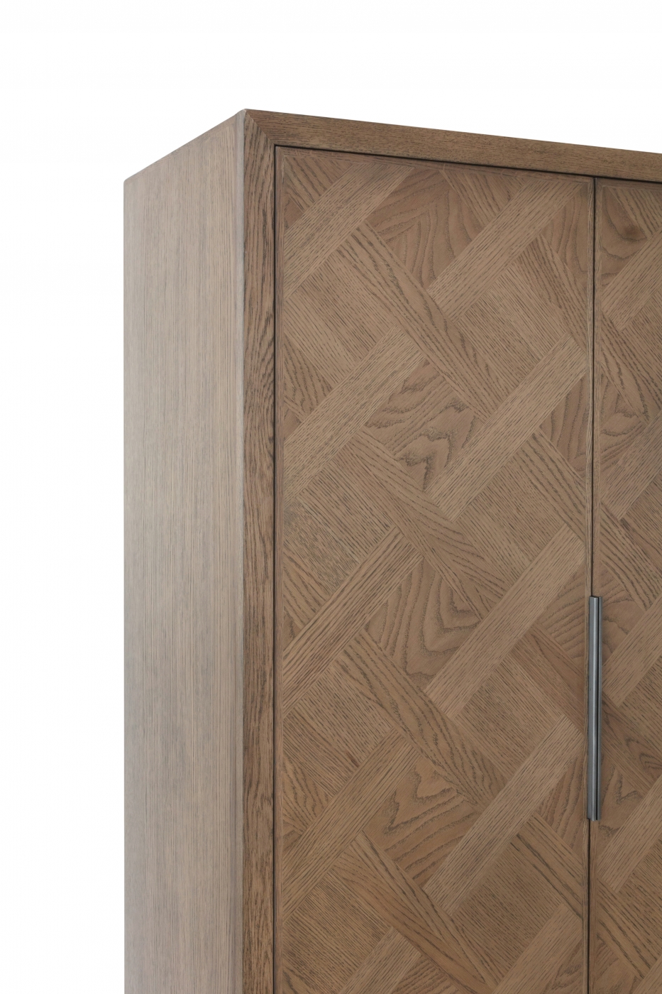Detroit Parquet Oak 2 Door Wardrobe, Furniture Traders of Thirsk