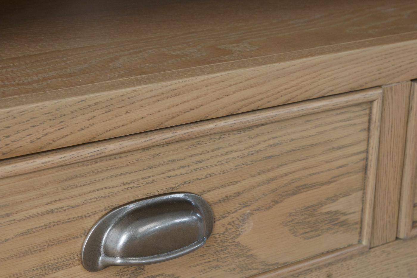 Milby Oak Tv Unit, Furniture Traders of Thirsk