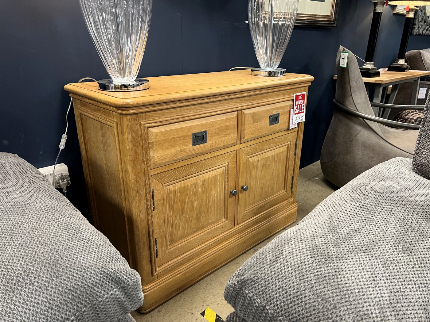 Toulouse Oak Small Sideboard, Furniture Traders of Thirsk
