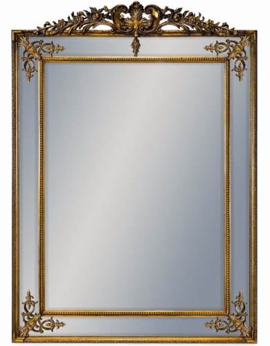 Large Gold French Mirror