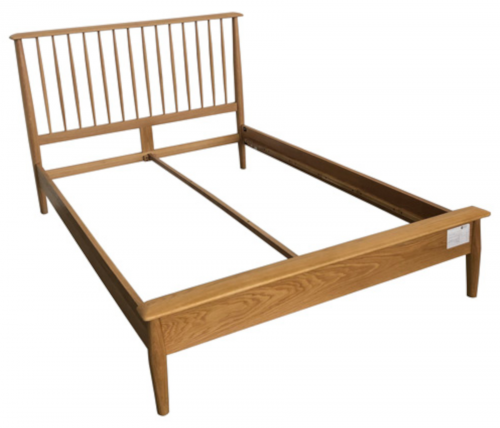 Stockholm Oak 4'6 Double Bed