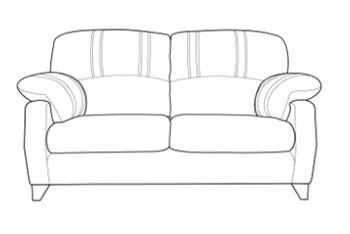 Maunby Fabric 2 Seat Sofa