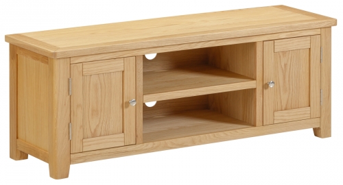 Scawton Oak Large Tv Unit