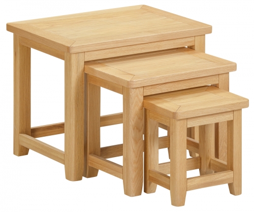 Scawton Oak Nest of Tables