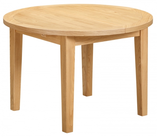Scawton Oak Round Extending Table