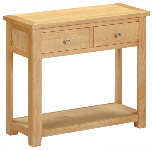 Scawton Oak Console Table