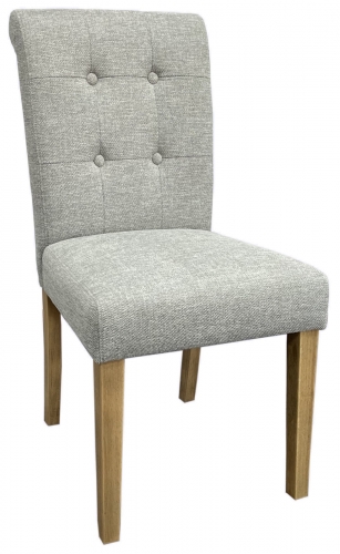 Scawton Upholstered Chair - Light Grey