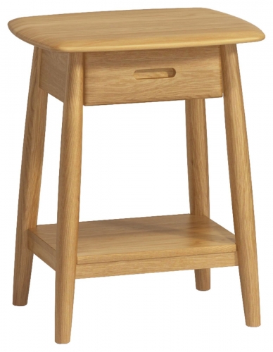 Stockholm Scandi Oak Nightstand