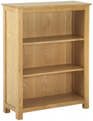 Bergen Light Oak Small Bookcase 