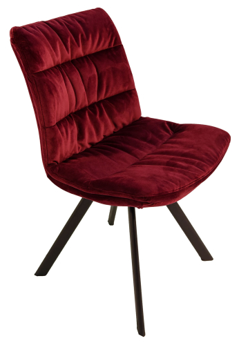 Bloomsbury Dining Chair - Ruby Velvet