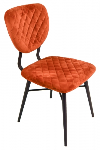 Hampton Dining Chair - Copper Velvet