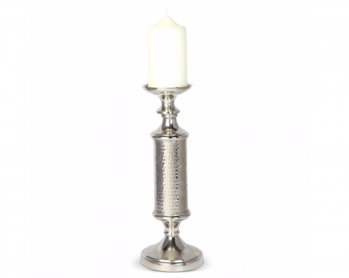 Trevi Silver Candle Holder - Medium