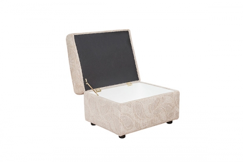 Lawton Fabric Storage Footstool