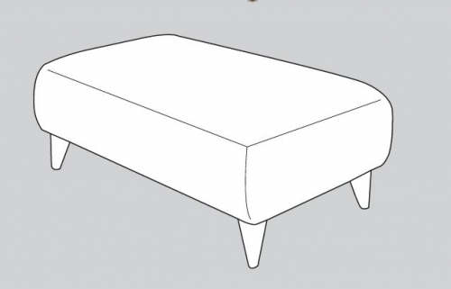 Newby Fabric Footstool - Large