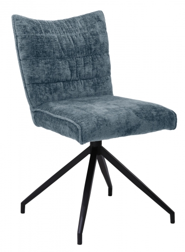 Ted Swivel Chair - Blue