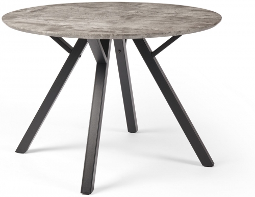 Manhattan Industrial Round Dining Table 